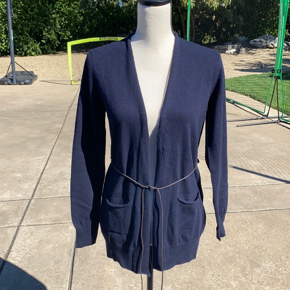 Peserico Tie Waist Cardigan